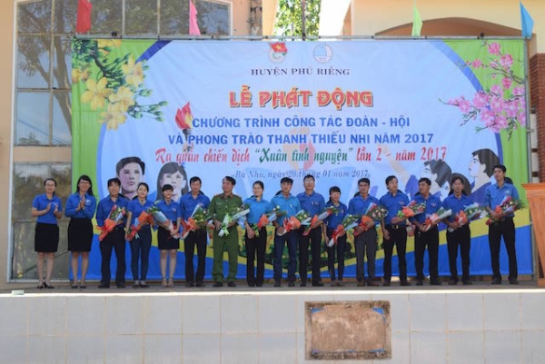 Ra quân chiến dịch “Xuân tình nguyện” lần 2 năm 2017