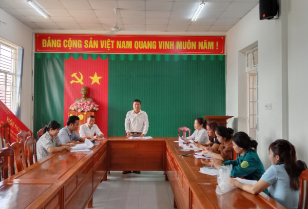 Bù Nho triển khai, phân công nhiệm vụ cho Đội thi tham gia Hội thi Dân vận khéo cấp huyện năm 2023