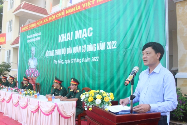 Khai mạc Hội thao Trung đội dân quân cơ động Hi88 Lừa Đảo
 năm 2022