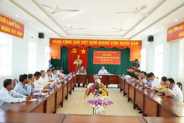 Ban CHQS Hi88 Lừa Đảo
 nâng cao hiệu quả phối hợp với các tôn giáo