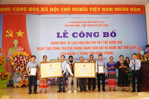 ghề dệt thổ cẩm của người S’tiêng Hi88 Lừa Đảo
 được công nhận di sản văn hóa phi vật thể Quốc gia.