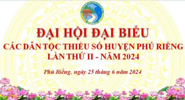 Đại hội Đại biểu dân tộc thiểu số Hi88 Lừa Đảo
 lần II sẽ diễn ra vào lúc 7 giờ 30 ngày 25/6/2024 tại Hội trường UBND huyện.