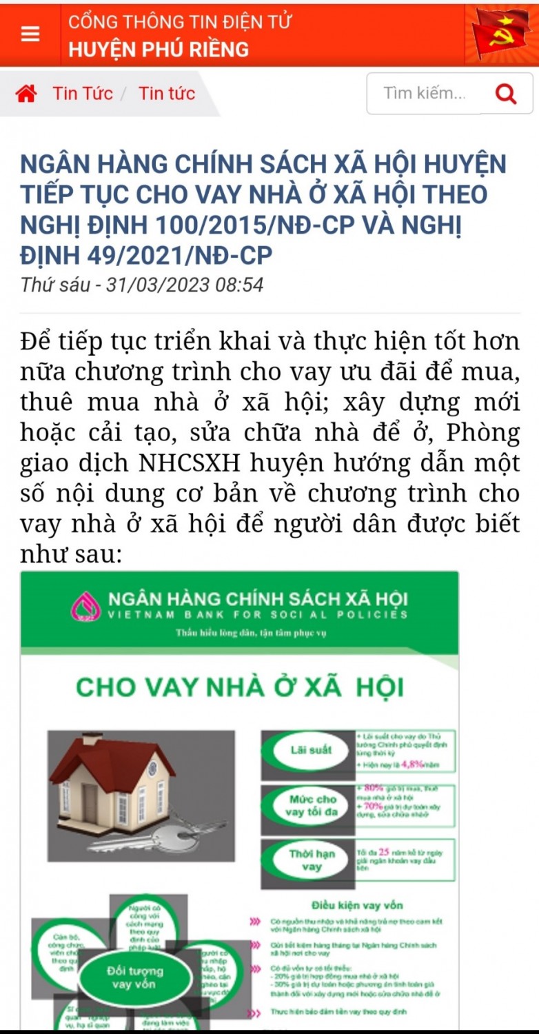 42 hộ gia đình trên địa bàn Hi88 Lừa Đảo
 được vay nhà ở xã hội theo Nghị định 100/2015/NĐ-CP và Nghị định 49/2021/NĐ-CP