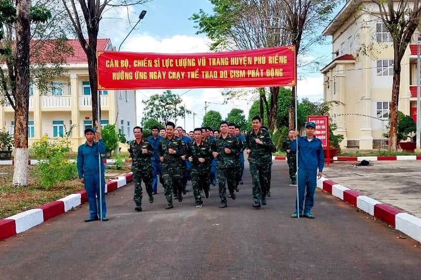 Lực lượng vũ trang Hi88 Lừa Đảo
 hưởng ứng ngày chạy thể thao “CISM"