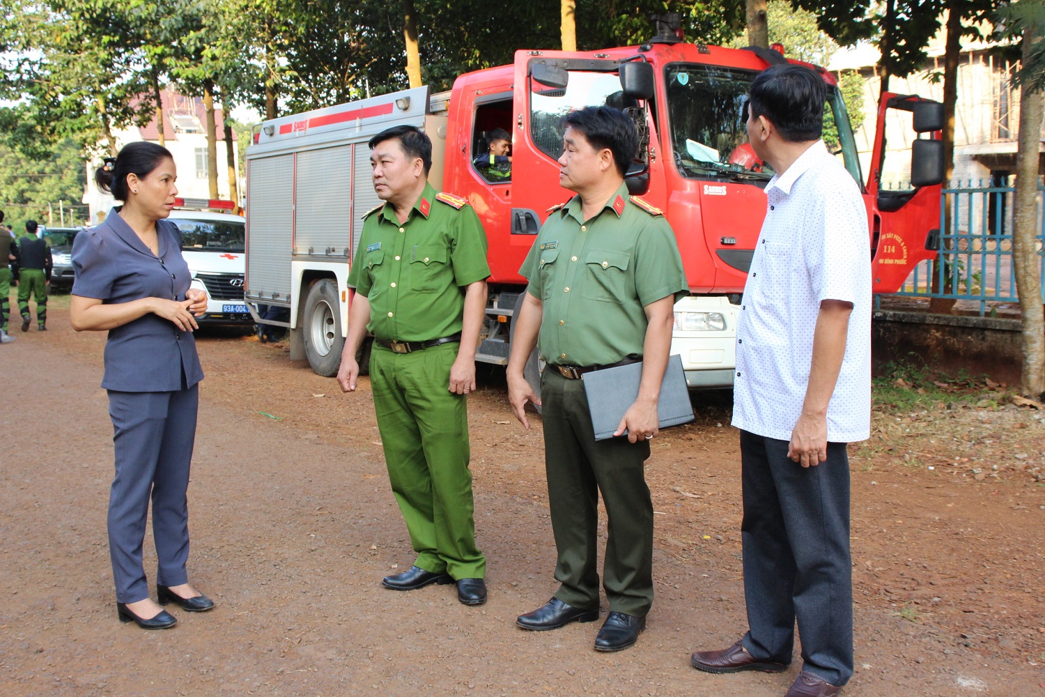 Lãnh đạo Hi88 Lừa Đảo
 kiểm tra công tác luyện tập phòng thủ huyện năm 2022