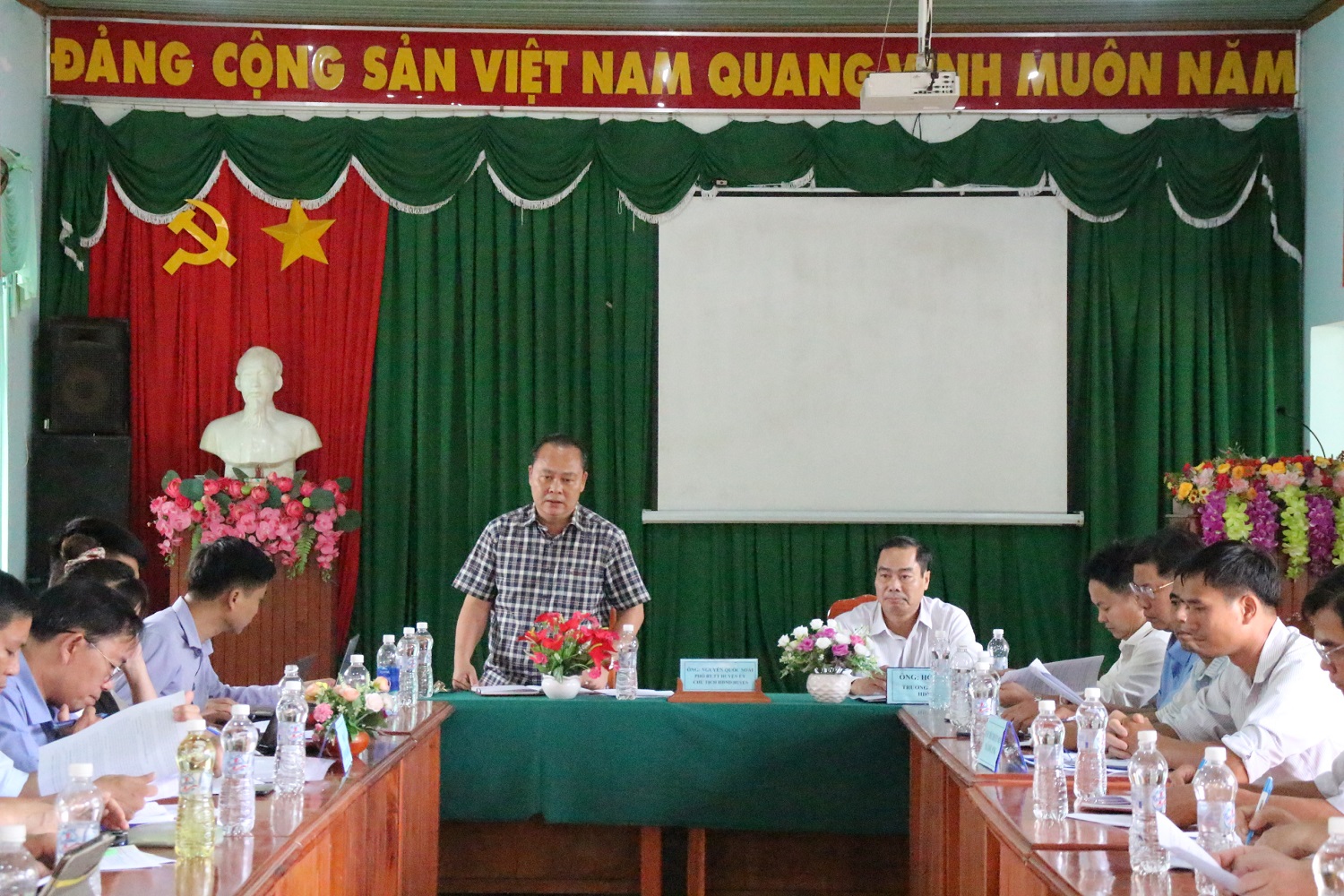 9 tháng đầu năm, tình hình KT- XH, QP- AN xã Long Hưng phát triển ổn định.