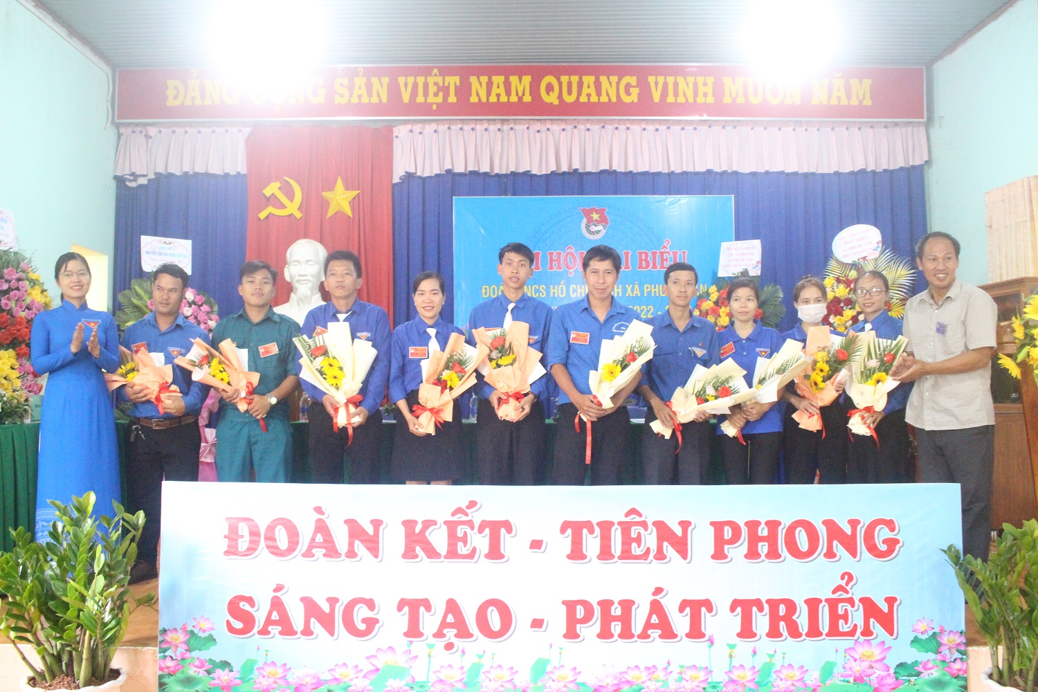 ĐẠI HỘI ĐẠI BIỂU ĐOÀN THANH NIÊN CÁC XÃ TRÊN ĐỊA BÀN HUYỆN